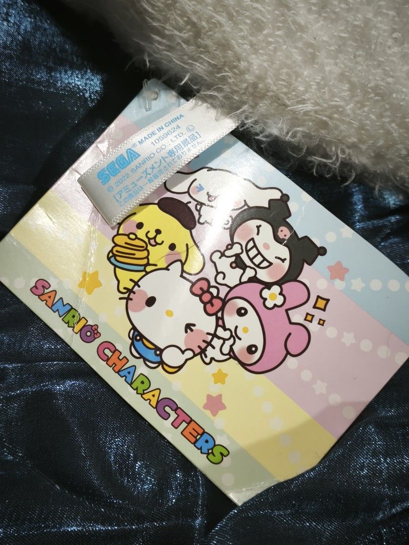 Sanrio - Big Cinamoroll Plush Stuffed Toy (Category: Plushies & Soft Toys) located in San Mateo. Submitted by Keith.03. (Listing ID 1432238042, Image 2). Description: Big Cinamoroll, huggable. BN with pptag Mod: Flash / J&T, Lalamove Mop: Gcash.
