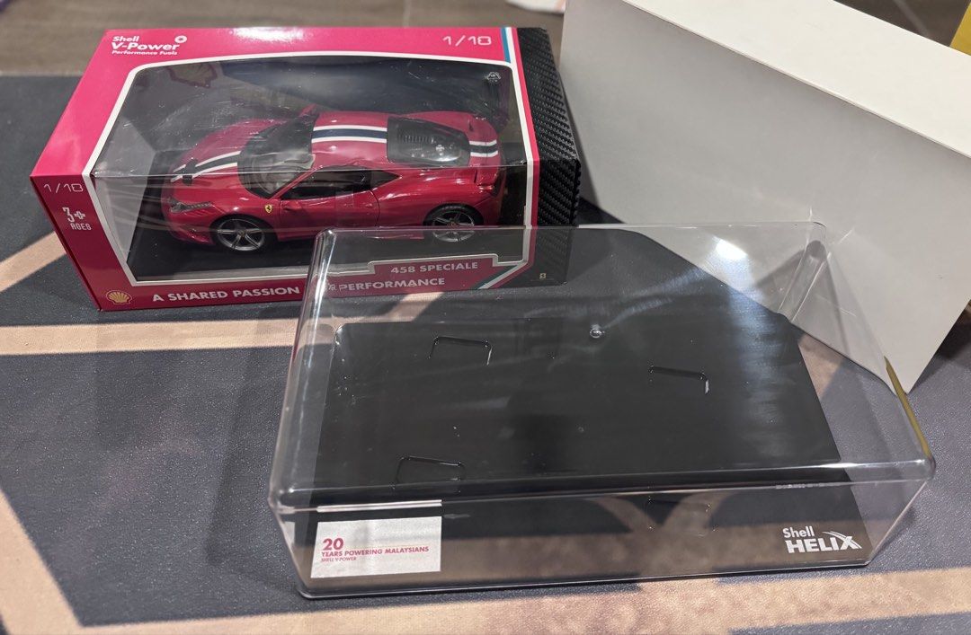 Shell V Power Ferrari 458 Speciale Collection, Hobbies & Toys, Toys ...