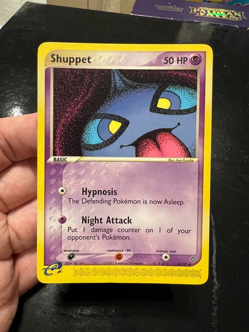 Shuppet Ex Shuppet 43/97 Ex Dragon Vintage Pokemon Card, Hobbies & Toys, Toys ...