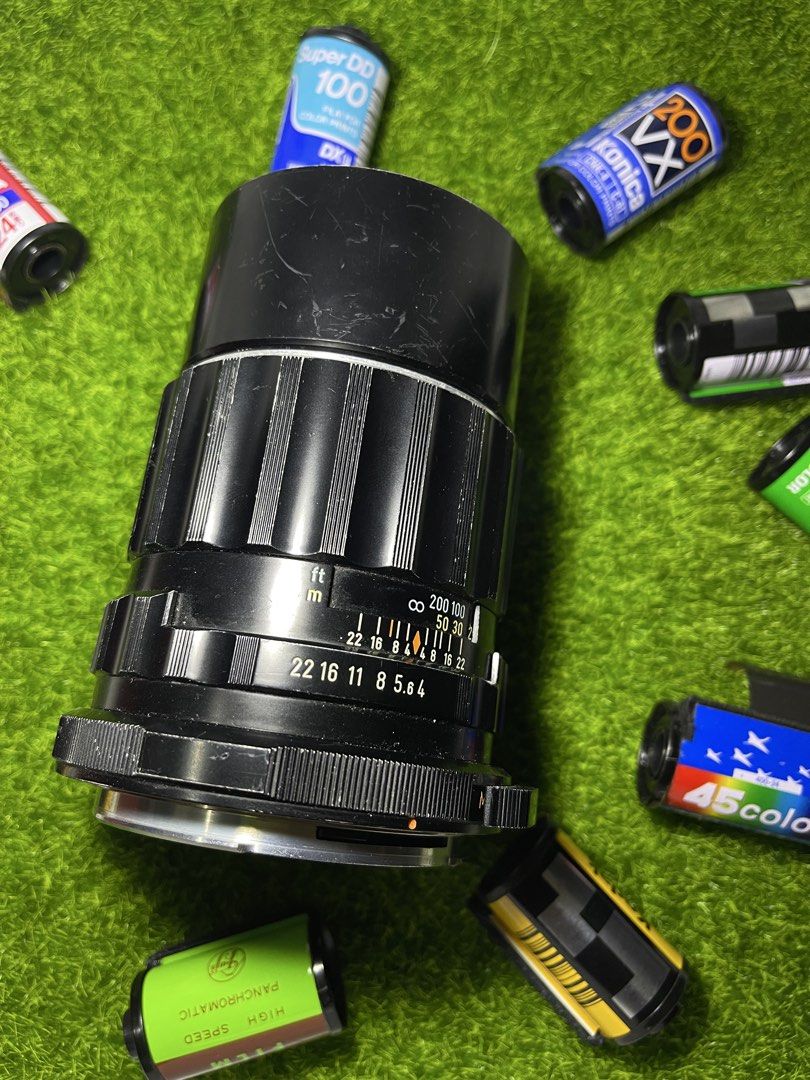 SMC Takumar 6x7 200mm f4 (Category: Lens & Kits) located in Muntinlupa City. Submitted by anythinggrainy (Listing ID 1432384958, Image 2). Description: Lens for Pentax 6x7 No Fungus No Balsam Separation No Haze No issues. 💰 Price: ₱3500 down to 2800 📍 Location: Muntinlupa City 🚚 Shipping: Via J&T, LBC, or Lalamove (buyer’s expense) 📩 Message me if interested. ⚠️ Disclaimer: Vintage camera. Sold as-is due to age. No warranty. Please manage exp
