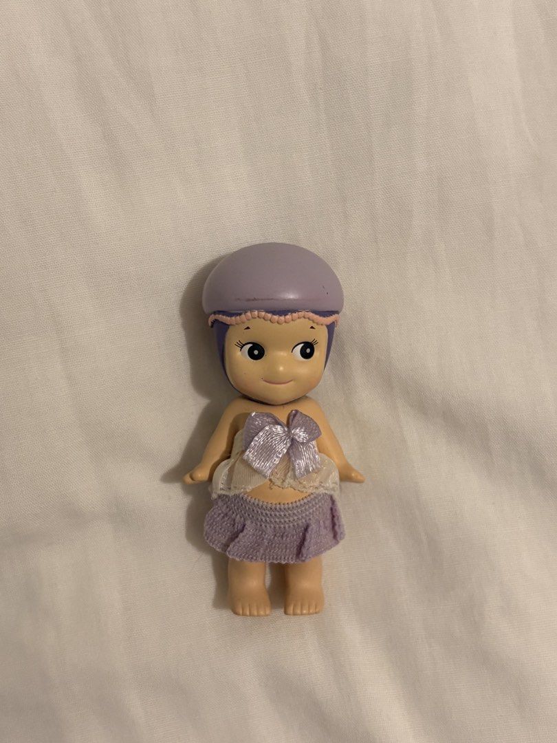 Sonny Angel Marine Series JELLYFISH Figurine (Category: Designer & Blind Box Toys) located in Singapore. Submitted by n7jqdztfv254461 (Listing ID 1432303323, Image 1). Description: - Sonny Angel Marine series figurine - With clothes!! Can be adjusted/Removed - Minor scratches on head - Doesn’t include packaging - Adorable design - Ideal for collectors - Ready to display .