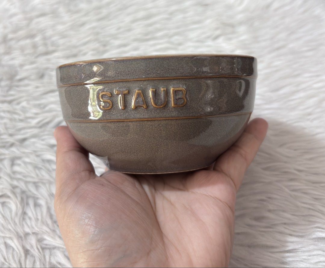 Staub 4.5inches Bowl (Category: Coffee & Tea Tableware) located in Paranaque City. Submitted by dalle_closet (Listing ID 1432251815, Image 2). Description: Slightly used pa.