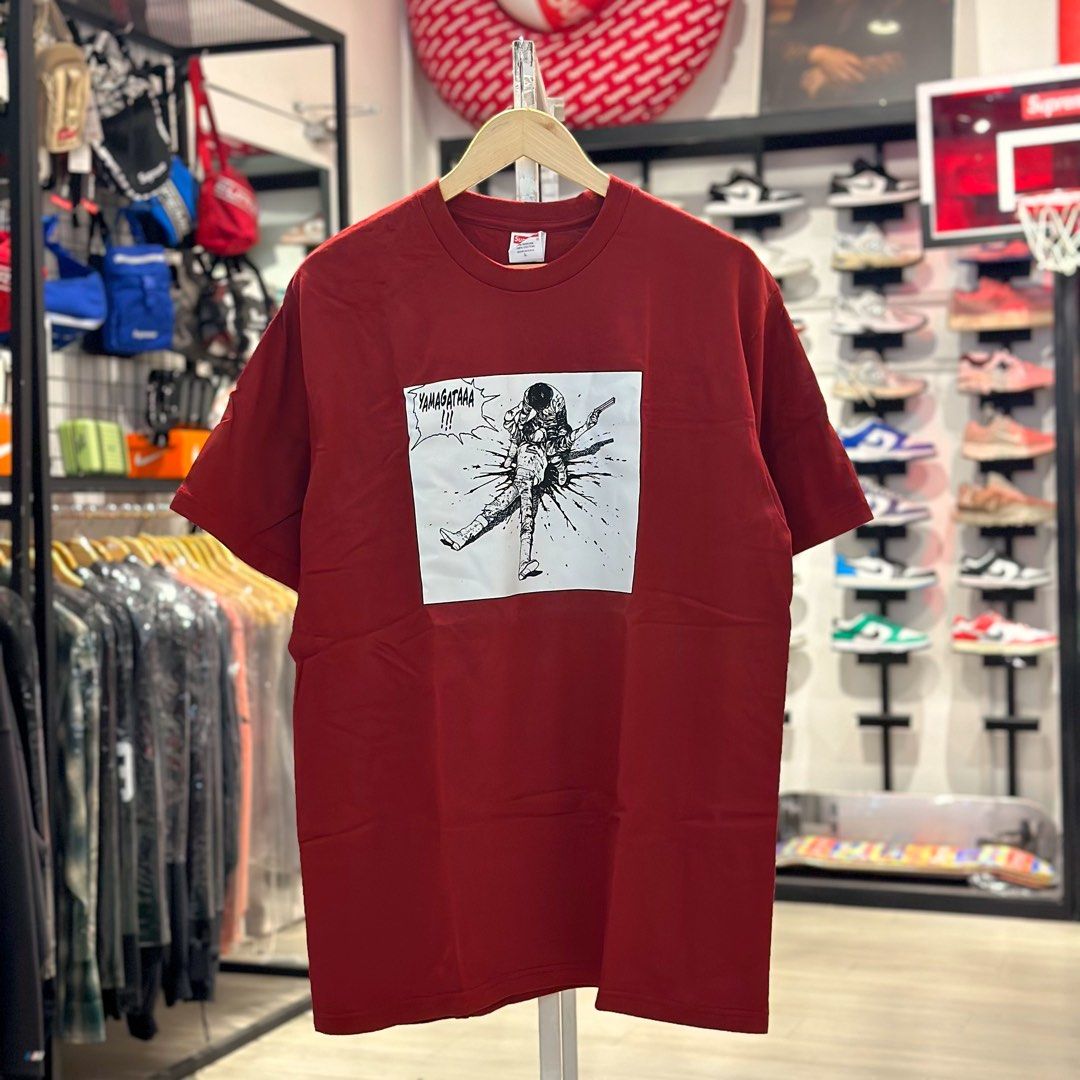 Supreme FW17 Akira Yamagata Tee Red - Large (Category: Tshirts & Polo Shirts ) located in Quezon City. Submitted by inside_plug (Listing ID 1432257579, Image 1). Description: For sale Supreme FW17 Akira Yamagata Tee Red - Large Brandnew Dm us to purchase.