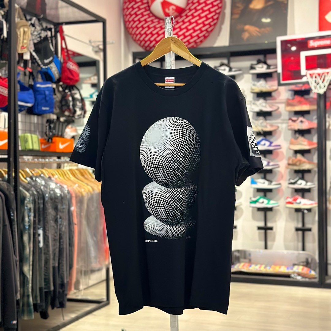 Supreme SS17 MC Esher Three Spheres Tee Black - Xlarge (Category: Tshirts & Polo Shirts ) located in Quezon City. Submitted by inside_plug (Listing ID 1432254157, Image 1). Description: For sale Supreme SS17 MC Esher Three Spheres Tee Black - Xlarge Brandnew Dm us to purchase.