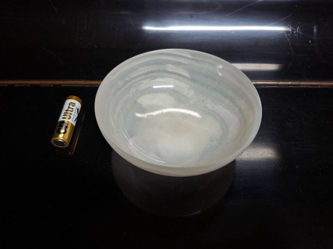 Swirled Glass Bowl (Category: Other Kitchenware & Tableware) located in Taguig. Submitted by d_man11 (Listing ID 1432256051, Image 3). Description: - Elegant glass bowl - Unique swirled design - Smooth, glossy finish - Translucent material - Round shape with flared rim - Ideal for decoration, catch all bowl, or for serving .