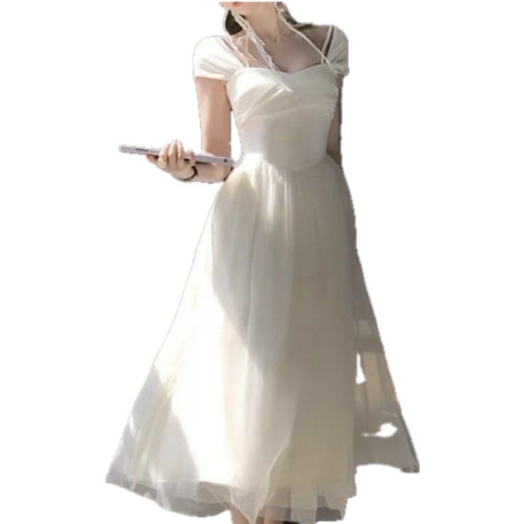 White Off-Shoulder Midi Dress (Category: Dresses) located in San Juan City. Submitted by mrivida (Listing ID 1432260260, Image 1). Description: - White off-shoulder midi dress - Used it for graduation - Fitted - Flowing skirt - Ideal for special occasions and formal events (Graduation) - Made of lightweight fabric for a comfortable fit No copyright infringement intended for the picture — credits to the rightful owner..