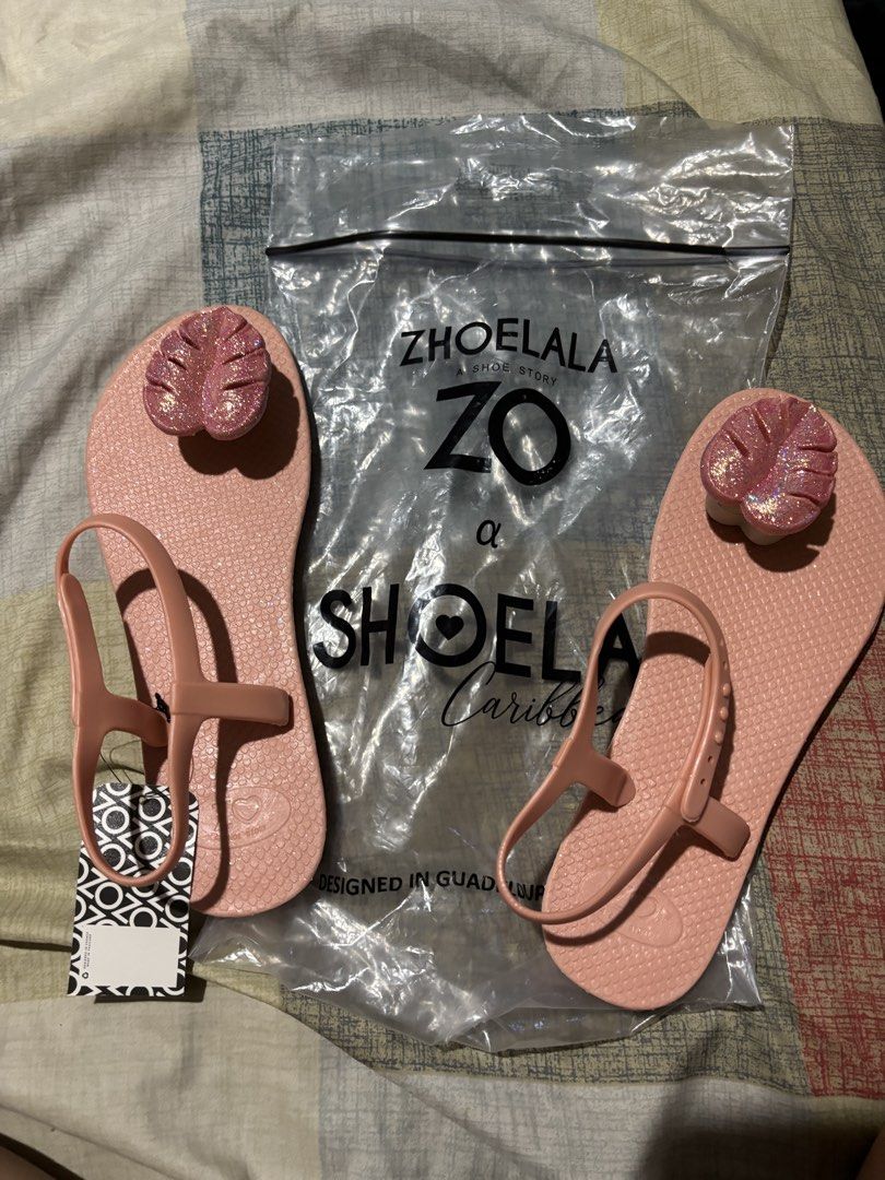Zhoelala sandals (Category: Flats & Sandals) located in Cavite. Submitted by xam0127 (Listing ID 1432325853, Image 3). Description: Authentic Zhoelala sandals. Brandnew with tag. Size 7 (38) Negotiable for sure buyer.
