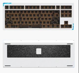 (2026 Spring Limited-Time Offer) Weikav Stars80 V2 Tri-Mode Mechanical Keyboard (Bare Kit) - Sparkling Silver - Anodized