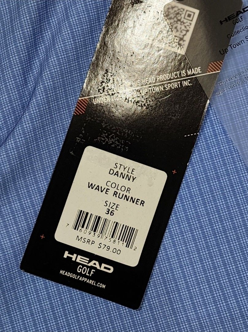36W Head Golf Performance Golf Shorts (Category: Activewear) located in Pasay City. Submitted by golfclubtraderph (Listing ID 1432487713, Image 2). Description: • For Sale • Size : 36 waistline • Head Golf Performance Golf Shorts - Brand New With Tag - Authentic - Polyester / Drifit - Lightweight - Water Repellent - Actual pics posted • 2,250 php • Mode of payment - BDO / BPI / Metrobank - GCash - LBC COD / COP • Shipping - metro manila via lalam