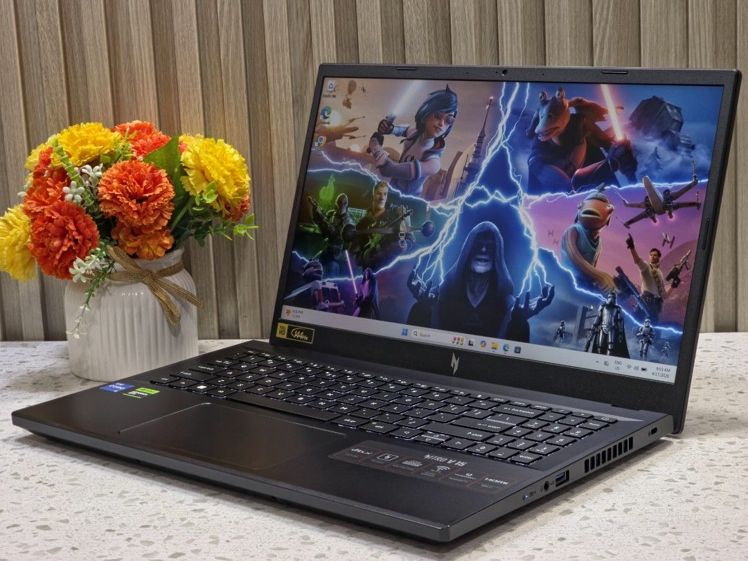 UNAVAILABLE (Category: Laptops & Notebooks) located in Manila. Submitted by jedangadget. (Listing ID 1432501470, Image 2). Description: ACER NITRO V15 ANV15-51 Core i5 13th Gen 16GB RAM 512GB SSD, 4GB NVIDIA GeForce RTX 2050 1080p Full HD IPS display Backlit Keyboard 🎮 Good for Gaming, Rendering, Adobe, Autocad, Steam etc. SRP MALL Price: 52,990🛍🛍 💻Quick Specs ✅️ 13th Gen Intel Core i5-13420H (12CPUs) 2.1GHz turbo boost up to 4.7Ghz ✅️ 16GB R