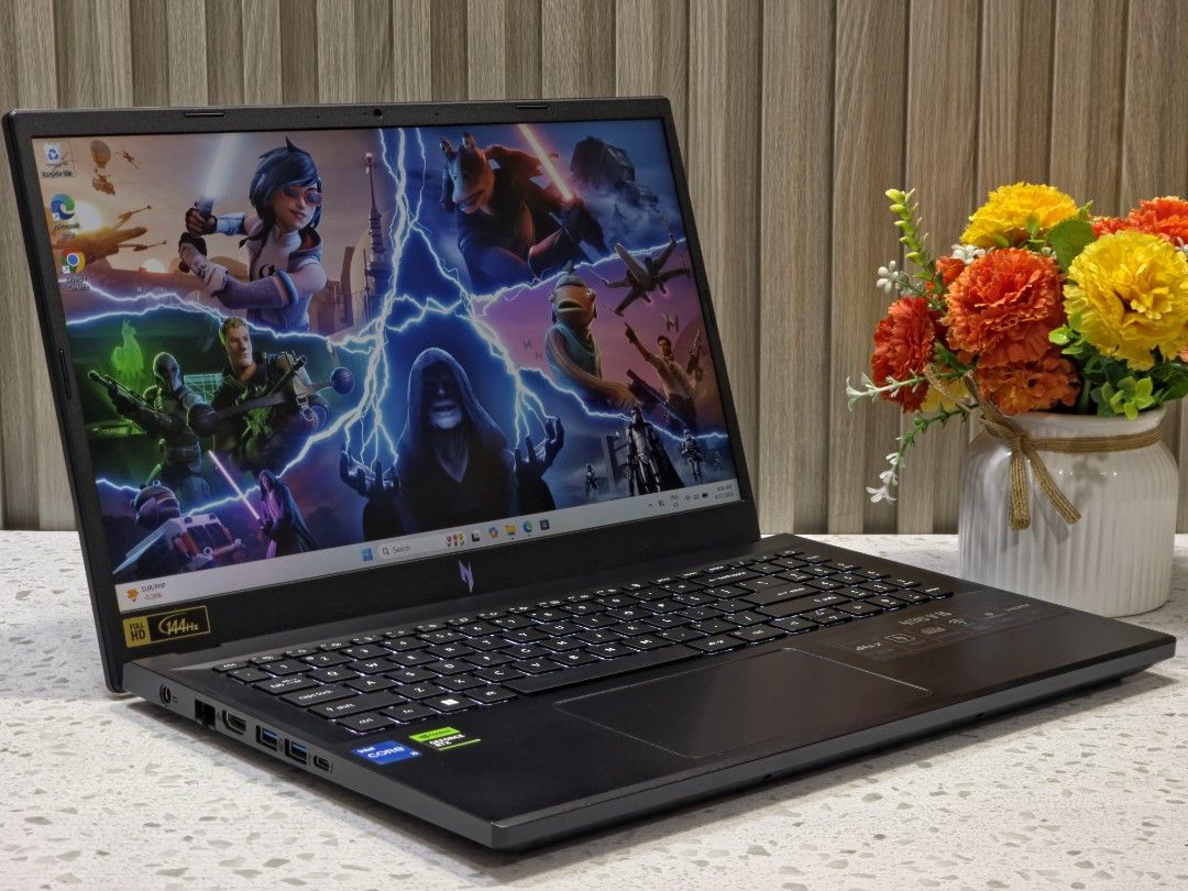 UNAVAILABLE (Category: Laptops & Notebooks) located in Manila. Submitted by jedangadget. (Listing ID 1432501470, Image 3). Description: ACER NITRO V15 ANV15-51 Core i5 13th Gen 16GB RAM 512GB SSD, 4GB NVIDIA GeForce RTX 2050 1080p Full HD IPS display Backlit Keyboard 🎮 Good for Gaming, Rendering, Adobe, Autocad, Steam etc. SRP MALL Price: 52,990🛍🛍 💻Quick Specs ✅️ 13th Gen Intel Core i5-13420H (12CPUs) 2.1GHz turbo boost up to 4.7Ghz ✅️ 16GB R