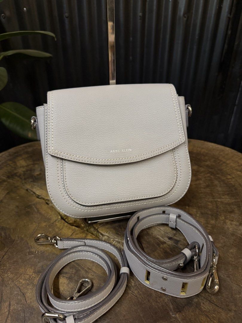 Anne Klein crossbody bag (Category: Cross-body Bags) located in Batangas. Submitted by declutterwithclare_ (Listing ID 1432505608, Image 2). Description: Original anne klein crossbody bag Genuine leather 2 straps ✨ Like new condition 10/10 Rank SA .