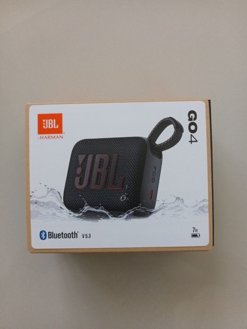 Authentic JBL GO4 Portable Bluetooth Speaker - Brand New