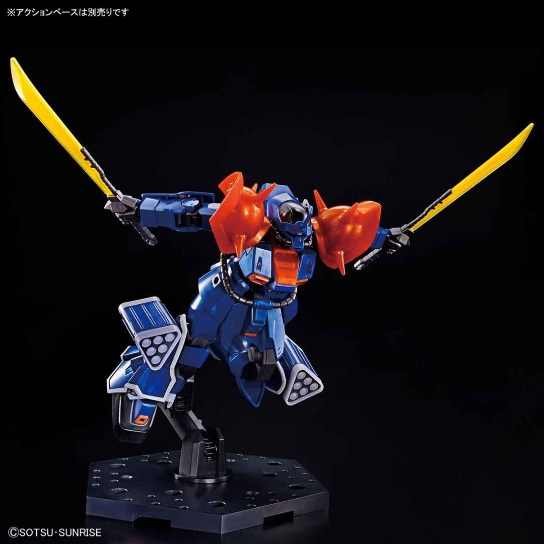 Bandai HG Gundam Gunpla HGUC Efreet Custom (Metallic Gloss Injection)(Gundam Base) (Category: Gundam Model Kits) located in Singapore. Submitted by suntrailerhobby (Listing ID 1432470874, Image 4). Description: The Bandai HGUC 1/144 Efreet Custom (Metallic Gloss Injection) is a special limited-edition Gunpla kit sold exclusively at official Gundam Base flagship stores. Originally released in February 2019, this custom variant upgrades Nimbus Scht