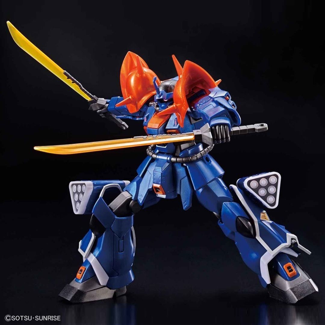 Bandai HG Gunpla Efreet Custom (Metallic Gloss Injection)(Gundam Base) (Category: Gundam Model Kits) located in Singapore. Submitted by suntrailerhobby (Listing ID 1432470874, Image 3). Description: The Bandai HGUC 1/144 Efreet Custom (Metallic Gloss Injection) is a special limited-edition Gunpla kit sold exclusively at official Gundam Base flagship stores. Originally released in February 2019, this custom variant upgrades Nimbus Schterzen's icon