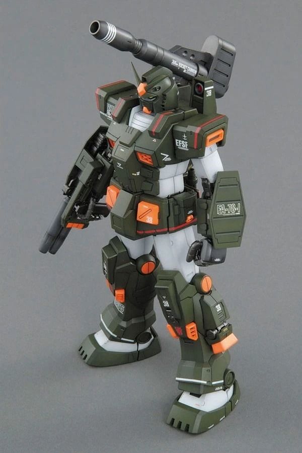 Bandai MG Gunpla FA-78-1 Full Armor Gundam (Category: Gundam Model Kits) located in Singapore. Submitted by suntrailerhobby (Listing ID 1432480761, Image 5). Description: The Bandai Master Grade (MG) 1/100 FA-78-1 Full Armor Gundam is a fantastic kit built on the highly praised mechanical frame of the MG RX-78-2 Ver. 2.0. Originally released in 2010, it transforms the classic, retro "Grandpa Gundam" into a heavily armed military powerhouse using 