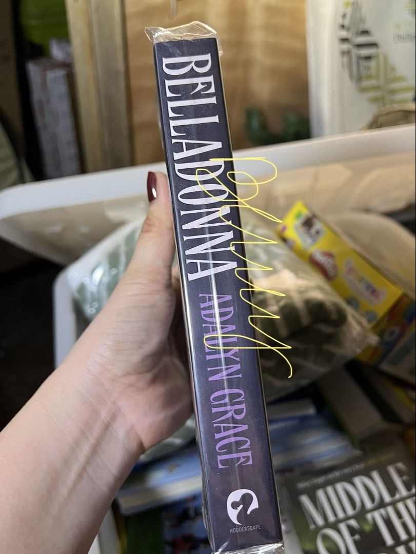 Belladonna by Adalyn Grace (Category: Storybooks) located in Caloocan City. Submitted by ms.bluey23 (Listing ID 1432522145, Image 3). Description: 🌹 Belladonna – Adalyn Grace | Dark Fantasy Romance Bestseller ✨ Condition: (Brand new / lightly used – indicate) 📖 Genre: Fantasy • Mystery • Romance 📝 Description: Step into a hauntingly beautiful world with Belladonna — a gothic fantasy filled with secrets, romance, and death itself. Follow Signa 