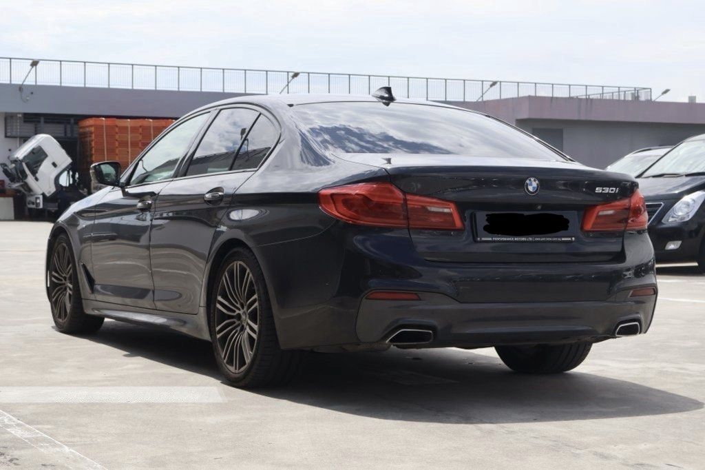 BMW 5 Series Sedan 530i M Sport (A) (Category: Used Cars) located in Singapore. Submitted by bummercoder (Listing ID 1432504139, Image 2). Description: Letting go of my beloved G30! ✅ High ARF ✅ M Sport Package ✅ Apple CarPlay ✅ BMW ACE 3.0 Pro Car Camera ✅ Michelin PS5 Tyres (Aug 2025) ✅ ATF Fluid (Aug 2025) ✅ New DRLs (Aug 2025) ✅ Solar Film (10 Year Warranty) ✅ No sticky handles ✅ New front control arms (Jun 2026) ✅ New AC compressor (Aug 2026