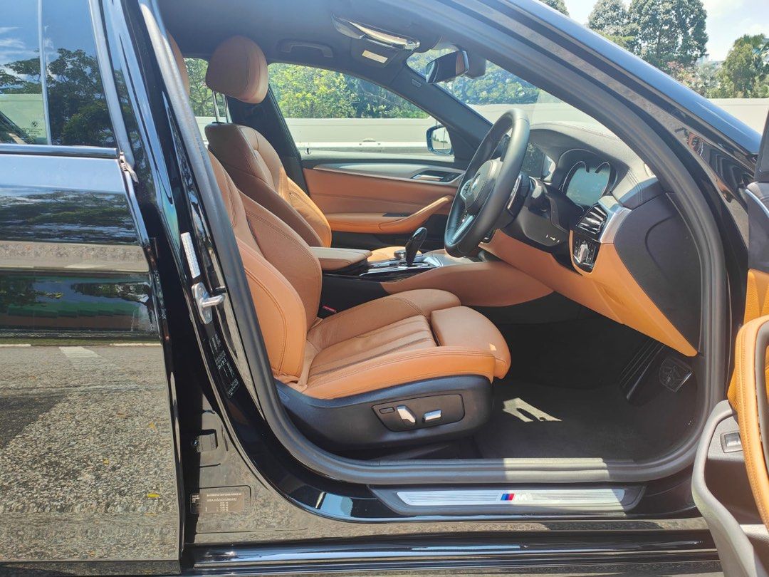 BMW 5 Series Sedan 530i M Sport (A) (Category: Used Cars) located in Singapore. Submitted by bummercoder (Listing ID 1432504139, Image 3). Description: Letting go of my beloved G30! ✅ High ARF ✅ M Sport Package ✅ Apple CarPlay ✅ BMW ACE 3.0 Pro Car Camera ✅ Michelin PS5 Tyres (Aug 2025) ✅ ATF Fluid (Aug 2025) ✅ New DRLs (Aug 2025) ✅ Solar Film (10 Year Warranty) ✅ No sticky handles ✅ New front control arms (Jun 2026) ✅ New AC compressor (Aug 2026
