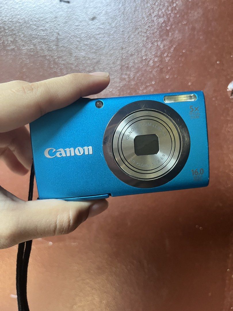 Canon PowerShot A2300 HD Digital Camera (Category: Cameras) located in Antipolo. Submitted by france.29 (Listing ID 1432565614, Image 1). Description: Issue: lcd burn & blue screen Malinaw ang output😍 .