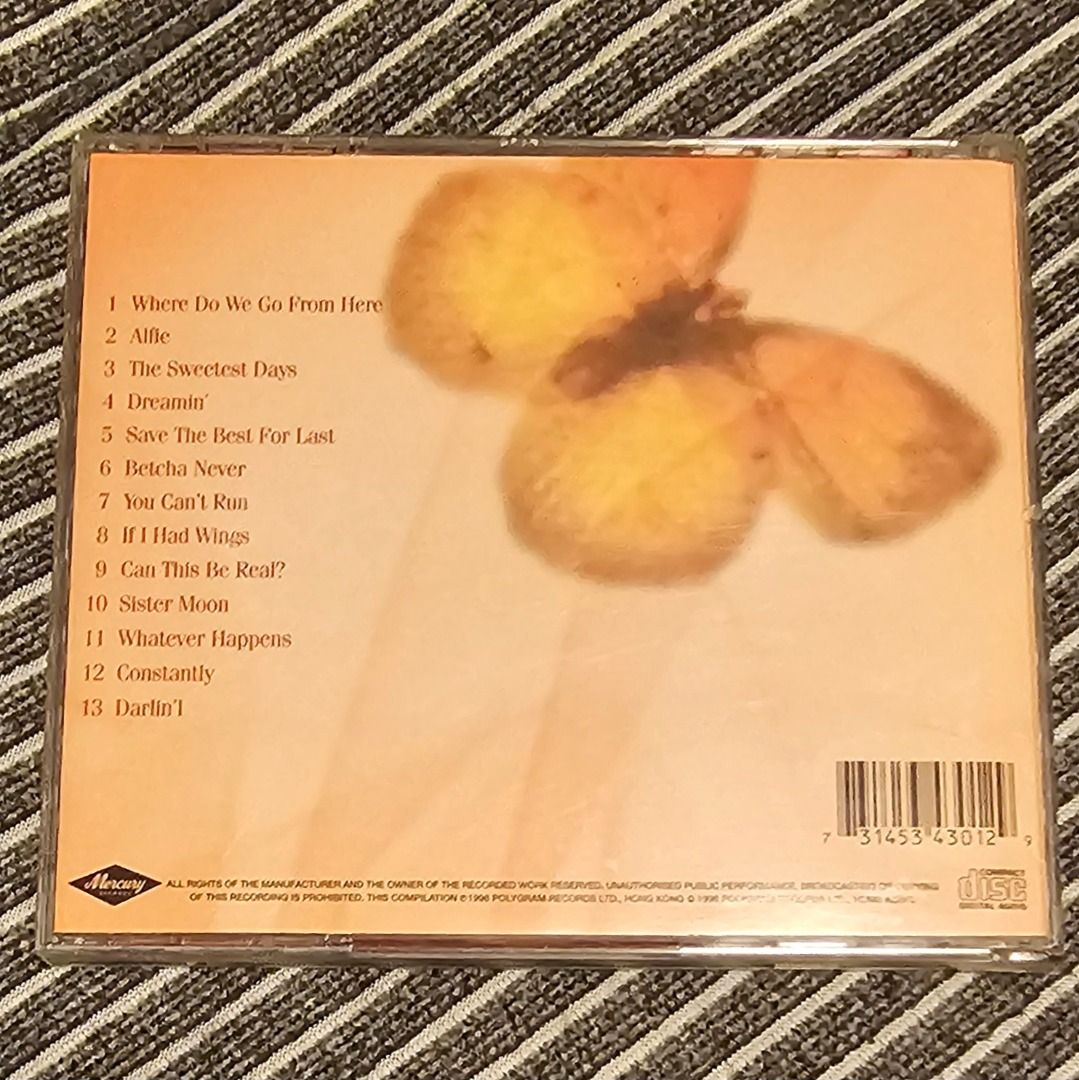 🌟[CD Compilation] Vanessa Williams – To Singapore With Love (1996) (Category: CDs & DVDs) located in Singapore. Submitted by strangecell (Listing ID 1432526931, Image 3). Description: Many more Various Genres: https://www.carousell.sg/p/1253907759 Electronic Dance, EDM, DJ Mix: https://carousell.com/p/1035784902 Easy Listening, Funk Soul, Lounge, Jazz, New Age, Chill-out: https://carousell.com/p/1028943398 ************************************** 