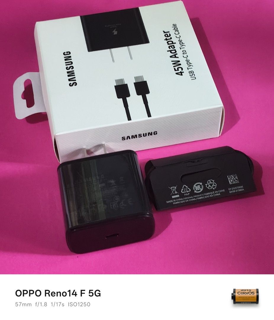 CELLPHONE CHARGERS {PRICELIST IN DESCRIPTION} (Category: Chargers & Cables) located in Paranaque City. Submitted by powerzone0517 (Listing ID 1432595134, Image 2). Description: PRICELIST TYPE C CABLE 10A - 150 TYPE C TO TYPE C CABLE - 150 TYPE C TO TYPE C 240W CABLE - 350 TYPE C TO IPHONE/ USB TO IPHONE - 150 CLASS A 66W CHARGER - 450 CLASS A 67W CHARGER - 450 IPHONE 25W CHARGER - 550 CLASS A 45W CHARGER - 300 ORIGINAL 67W MI CHARGER - 650 45W SA