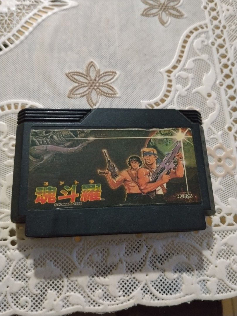 Contra famicom nintendo (Category: Nintendo) located in Manila. Submitted by cruzivanpatrick (Listing ID 1432593598, Image 1). Description: contra famicom nintendo loose tested working pm meet up lrt 1 abad santos station deliver kayo mag book shipping payment first thanks for collection rare.