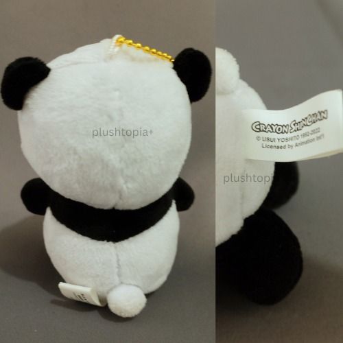 Crayon Shin-chan Panda Costume Charm (Category: Character Goods) located in Mandaluyong City. Submitted by plushtopiaplus (Listing ID 1432468877, Image 3). Description: Crayon Shin-Chan with Panda Costume Charm 💯Official 📍Mandaluyong City MOD: Grab, Lalamove to be booked by buyer MOP: Gcash/ BPI QR.
