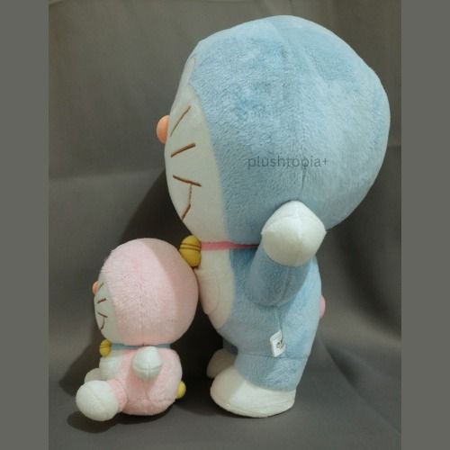Doraemon + Small Pink Doraemon (Category: Figurines & Statues) located in Mandaluyong City. Submitted by plushtopiaplus (Listing ID 1432475196, Image 2). Description: Doraemon + Small Pink Doraemon 💯Official Flat foot base for bigger doraemon 13.4 inches 📍Mandaluyong City MOD: Grab, Lalamove to be booked by buyer MOP: Gcash/ BPI QR.
