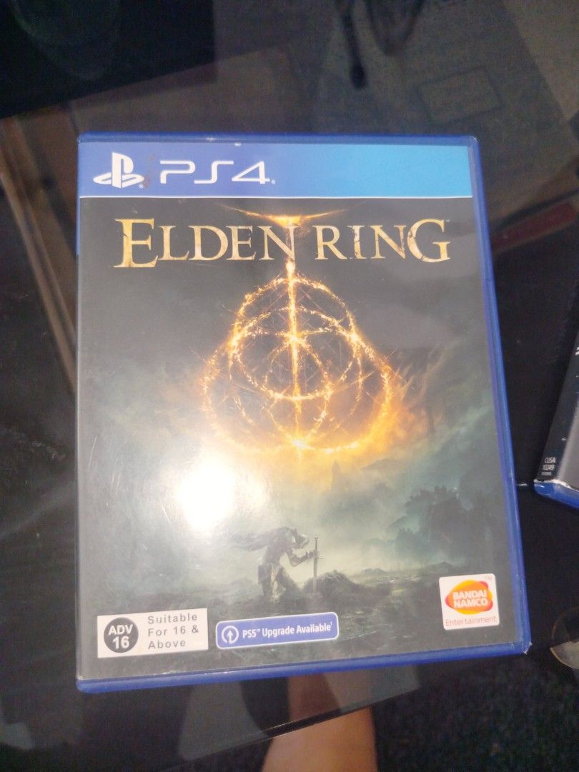 Elden Ring PS4 Game (Category: PlayStation) located in Manila. Submitted by zenfish-52ba (Listing ID 1432437789, Image 1). Description: - Elden Ring for PlayStation 4 - Rated ADV 16 - Published by Bandai Namco Entertainment.