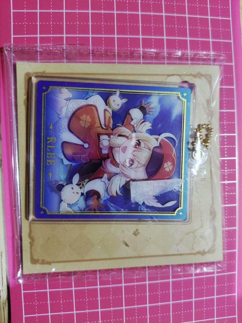 Genshin Impact Klee Acrylic Keychain (Category: Character Goods) located in San Juan City. Submitted by riggieee (Listing ID 1432547350, Image 1). Description: - opened but only checked condition - official -dm if interested!.