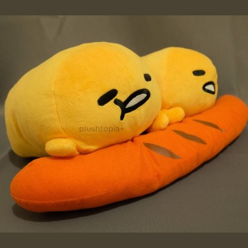 Gudetama on 2 Hotdog (Category: Designer & Blind Box Toys) located in Mandaluyong City. Submitted by plushtopiaplus (Listing ID 1432488664, Image 2). Description: Gudetama (2 gude on one hotdog) 💯Official 📍Mandaluyong City MOD: Grab, Lalamove to be booked by buyer MOP: Gcash/ BPI QR.