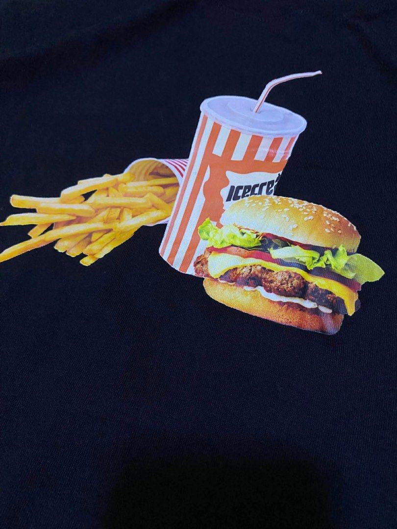 Ice Cream BBC Rare Burger Fries (Category: Tshirts & Polo Shirts ) located in Cebu City. Submitted by gummybearsworld (Listing ID 1432428280, Image 2). Description: No flaws Like new 19" width 28" length .