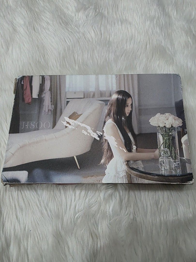 Jisoo ME Photobook Special Edition (Category: K-Wave Merchandise) located in Valenzuela. Submitted by cbianx (Listing ID 1432553741, Image 1). Description: - Jisoo ME Photobook Special Edition - Includes photobook, postcards, and other inclusions - Features various Jisoo photoshoots - Perfect for fans and collectors - Dented and has scratches on box - as is where is.