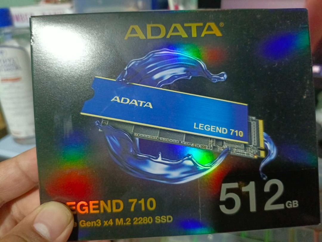 LEGEND 710 PCIe Gen3 x4 M.2 2280 Solid State Drive (Category: Hard Disks & Thumbdrives) located in Manila. Submitted by jhayem.39_rabbit_tree (Listing ID 1432544566, Image 2). Description: Brand NEW - PCIe Gen3 x4 interface ● Excellent read/write performance ● Heat sink keeps things 15% cooler ● Great upgrade option for creators ● High capacities ● Supports NVMe 1.4 ● LDPC & AES 256-bit encryption ● Supports Host Memory Buffer(HMB) .