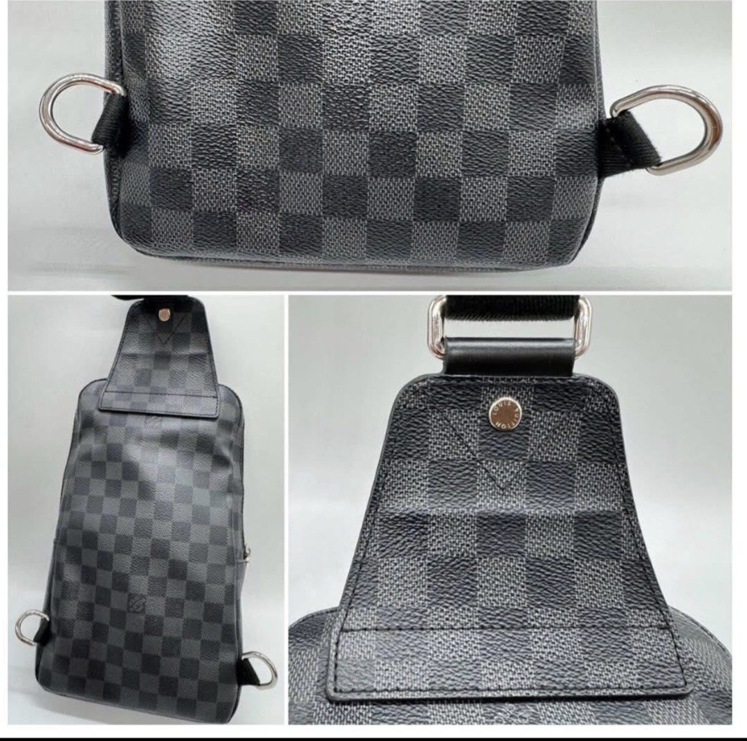 LV Avenue graphite Leather (Category: Luxury Bags & Wallets) located in Quezon City. Submitted by acepangili29109 (Listing ID 1432415343, Image 3). Description: ♦️LV Avenue Graphite Leather DE ♦️Rank: 9/10 ♦️Inclusion: box ❌Reminder: All bags are Authentic and slightly negotiable for decided buyers only.🙏🏻😊.