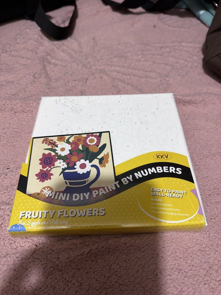 Mini DIY Paint by Numbers (Category: Art & Prints) located in Manila. Submitted by i8juls (Listing ID 1432551152, Image 1). Description: — kkv mini diy paint by numbers — sealed .