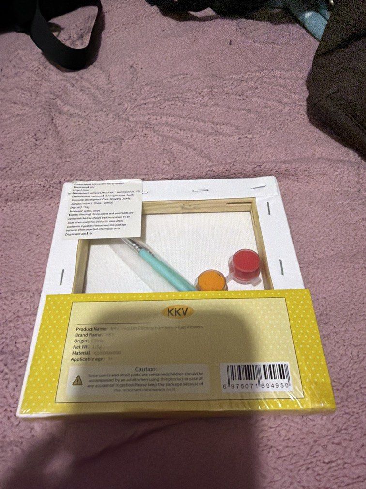 Mini DIY Paint by Numbers (Category: Art & Prints) located in Manila. Submitted by i8juls (Listing ID 1432551152, Image 2). Description: — kkv mini diy paint by numbers — sealed .