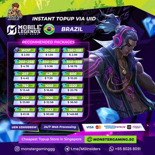 ⚡Instant MLBB Diamonds Top-ups! ⚡ Collection item 1