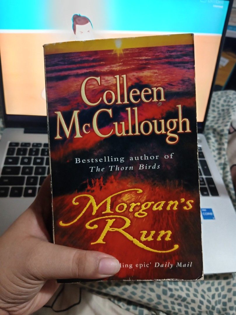 Morgan's Run by Colleen McCullough (MMPB) (Category: Storybooks) located in San Pedro. Submitted by icecastle0919 (Listing ID 1432460493, Image 1). Description: Title: Morgan's Run Author: Colleen McCullough Price: 80 Condition: 1. Tanning in Some Areas 2. Creasing in Spine.