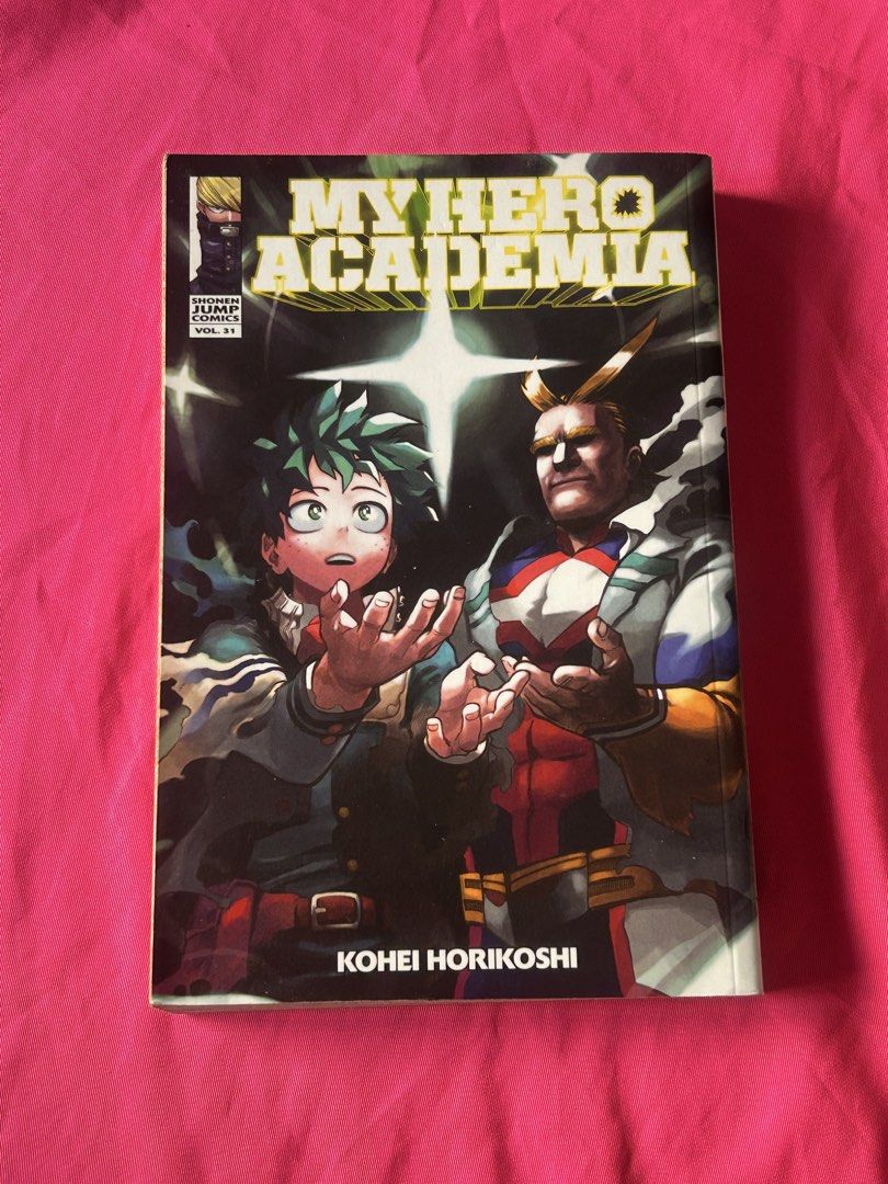 My Hero Academia Vol. 31 - Paperback (Category: Comics & Manga) located in Manila. Submitted by cleverberry (Listing ID 1432459404, Image 1). Description: book details: - title: my hero academia manga vol. 31 - deku & all might cover - bought from fully booked in 2025 - original price: ₱499 - open to negotiations for sure buyer product condition: - brand new, removed packaging but with original tag - only on display mod: jnt mop: gcash only, payo