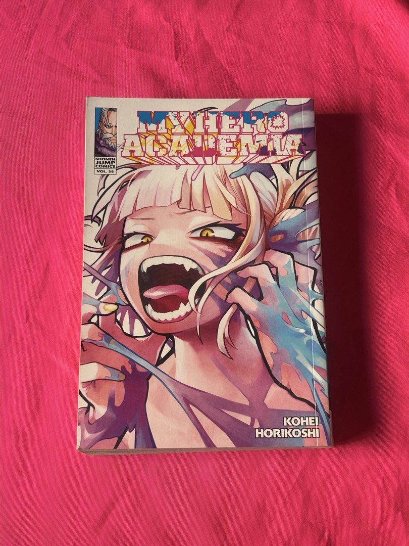 My Hero Academia Vol. 38 - Paperback (Category: Comics & Manga) located in Manila. Submitted by cleverberry (Listing ID 1432459440, Image 1). Description: book details: - title: my hero academia manga vol. 38 - himiko toga cover - bought from fully booked in 2025 - original price: ₱671 - open to negotiations for sure buyer product condition: - brand new, removed packaging but with original tag - only on display mod: jnt mop: gcash only, payo - sh