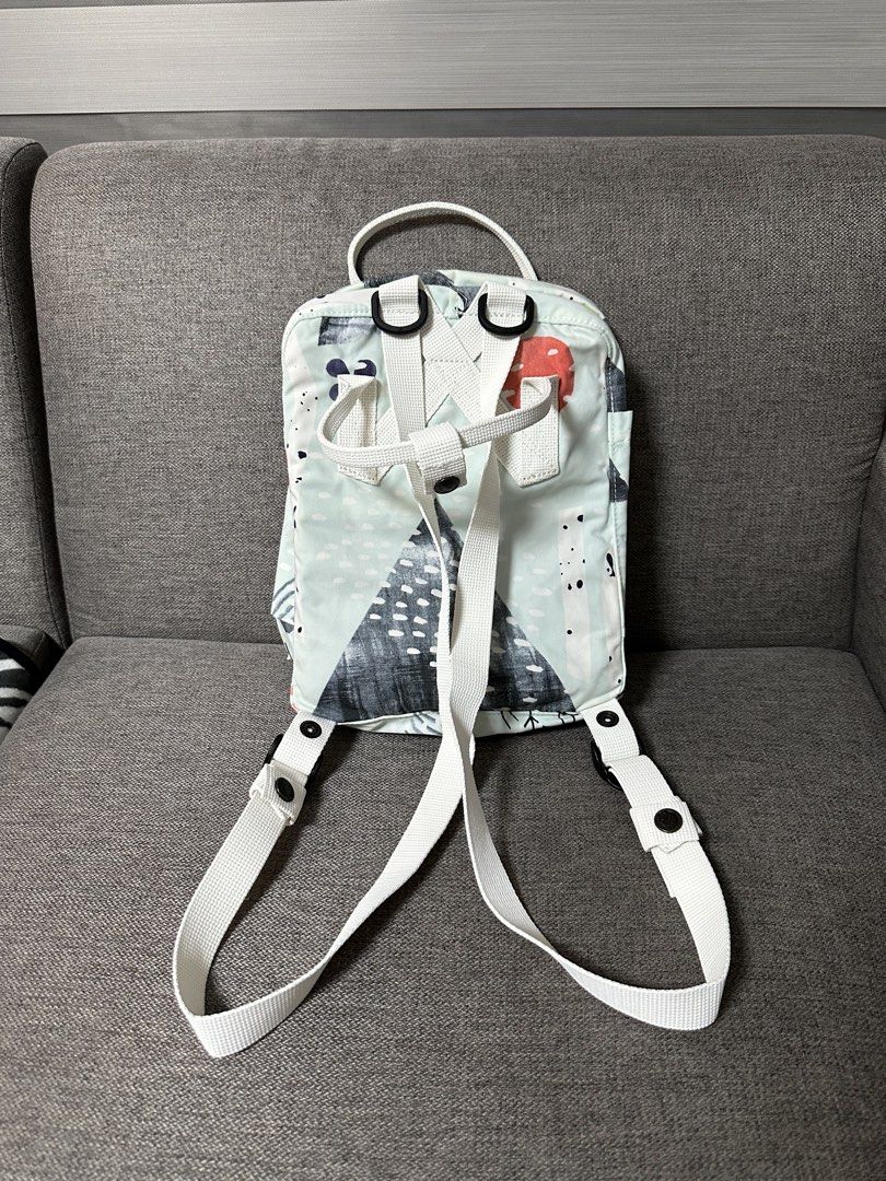 Original Kanken Art Mini (Limited Edition 2020) (Category: Backpacks) located in Quezon City. Submitted by bubbles2000 (Listing ID 1432533049, Image 2). Description: Rare and discontinued Kanken Mini Art (2020 Limited Edition!) - 3 outside pockets (2 side pocket, 1 front pocket) - padded sleeve - Minor flaw: Logo has a few marks Location: Quezon City MOP: GCash | Maya | Bank Transfer No return, no refund, no exchange.