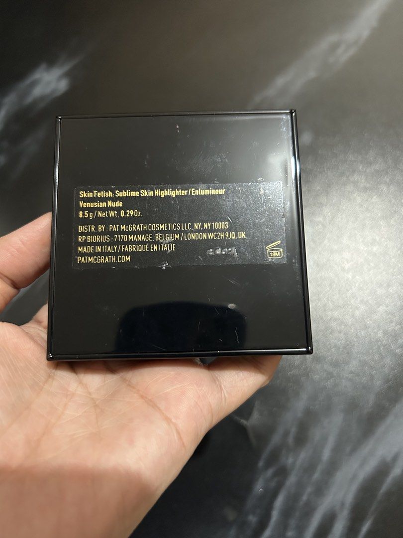Pat McGrath Labs Skin Highlighter (Category: Makeup) located in Valenzuela. Submitted by jamcolecciones (Listing ID 1432482260, Image 3). Description: Used once sa wedding! This is almost new! Can be used as highlighter or bronzer! .