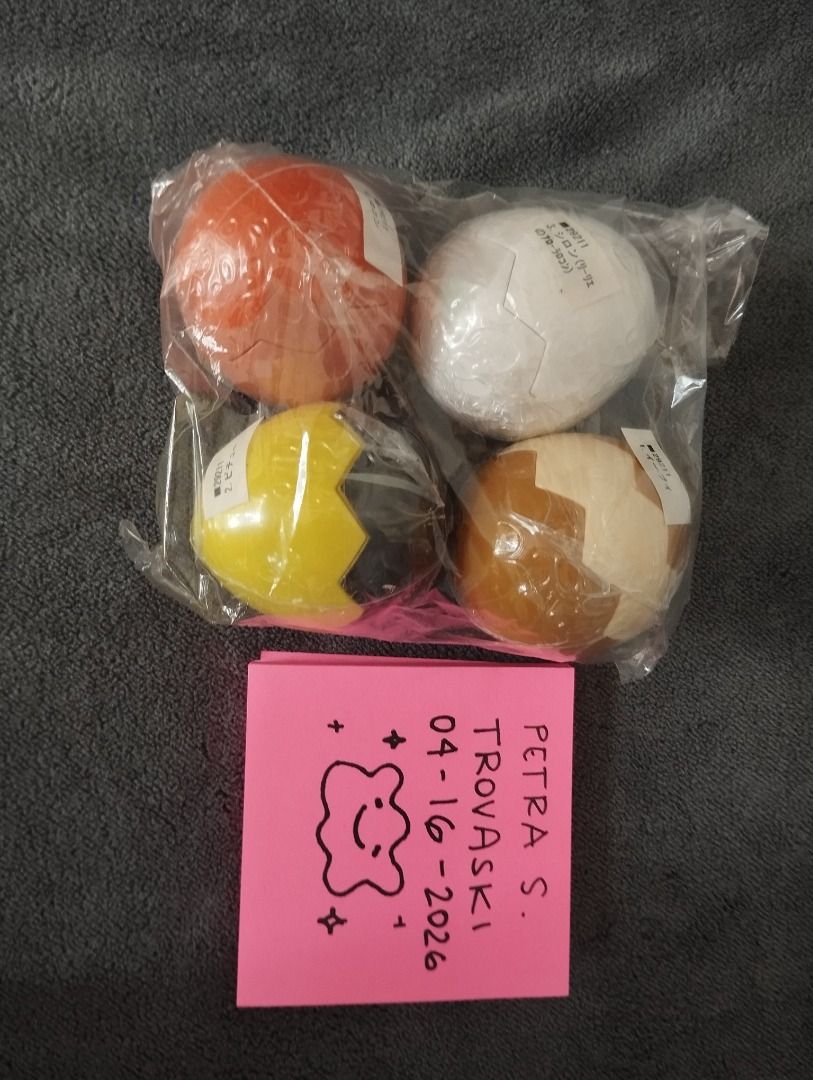 Pokemon Pot Eggs Takara Tomy 2019 COMPLETE (Category: Designer & Blind Box Toys) located in Manila. Submitted by apengdaldoll (Listing ID 1432501242, Image 2). Description: Takara Tomy 2019 Pokemon Egg Pots Complete Set of 4 - Sealed - Includes: Pichu, Eevee, Kantonian Vulpix, Alolan Vulpix - Each egg comes with a stand - Sealed items, kept these since 2019 - Perfect for Pokemon Trainer display MoP: Gcash/UB/Landbank Thank you 💖 .