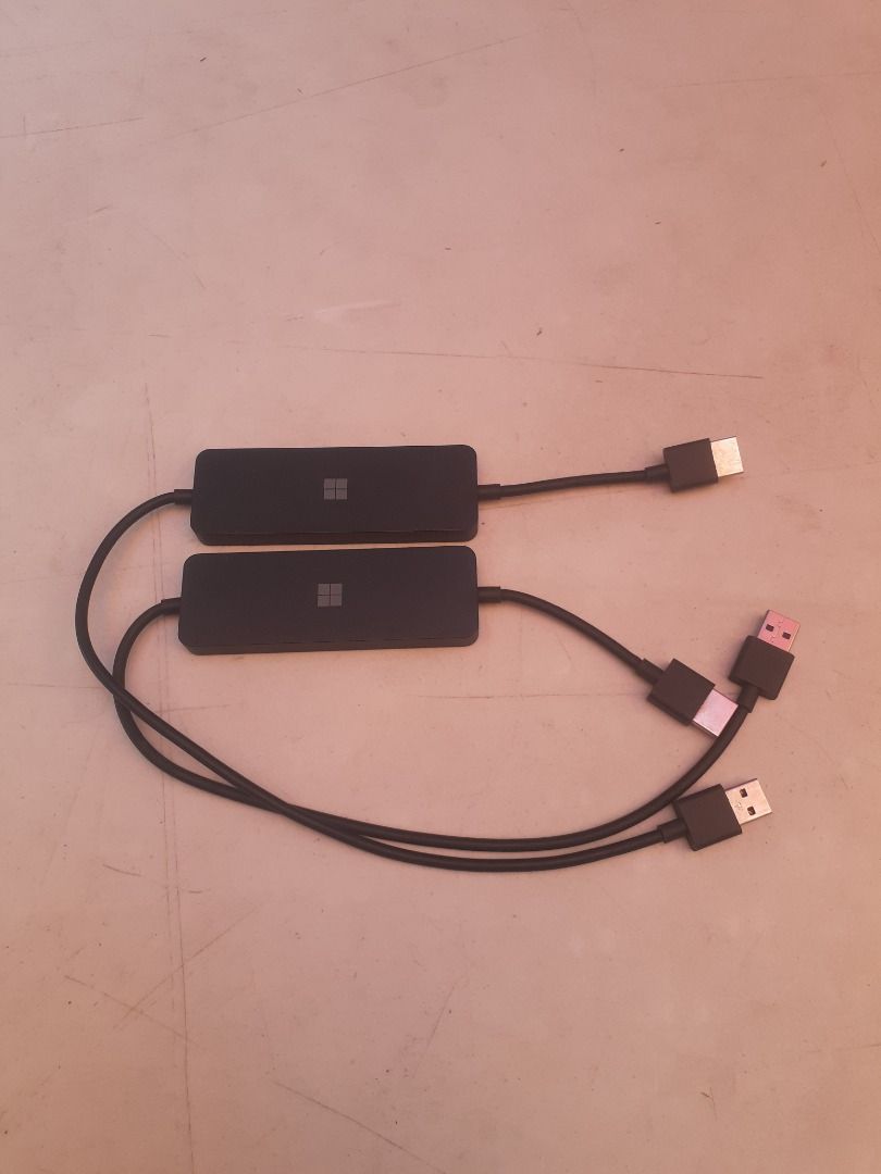 RUSH SALE! Microsoft Wireless Display Adapter (1st Gen) (Category: Cables & Adaptors) located in Manila. Submitted by jaycee_0114 (Listing ID 1432441498, Image 3). Description: Need this gone ASAP — priced to sell! Turn your TV or monitor into a wireless screen instantly. Perfect for streaming, presentations, or screen mirroring without messy cables. ✔ Supports Miracast (wireless screen sharing) ✔ Easy plug & play (HDMI + USB) ✔ Works with Window