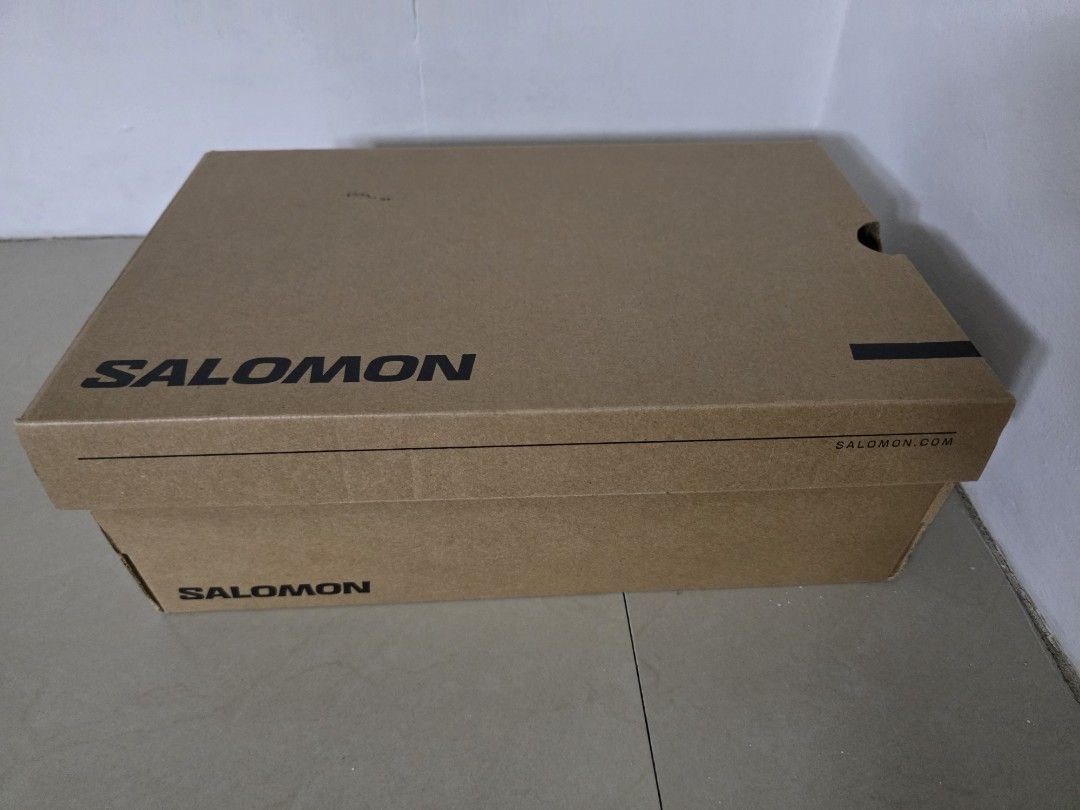 Salomon X-Adventure GTX Black (Category: Sneakers) located in Manila. Submitted by merinomigu76662 (Listing ID 1432442901, Image 1). Description: - Salomon X-Adventure GTX shoes - Color: Black - Size: US 12.5 / EUR 48 / CM 31 - Includes original box - Lace-up closure - Durable sole - Salomon logo visible.