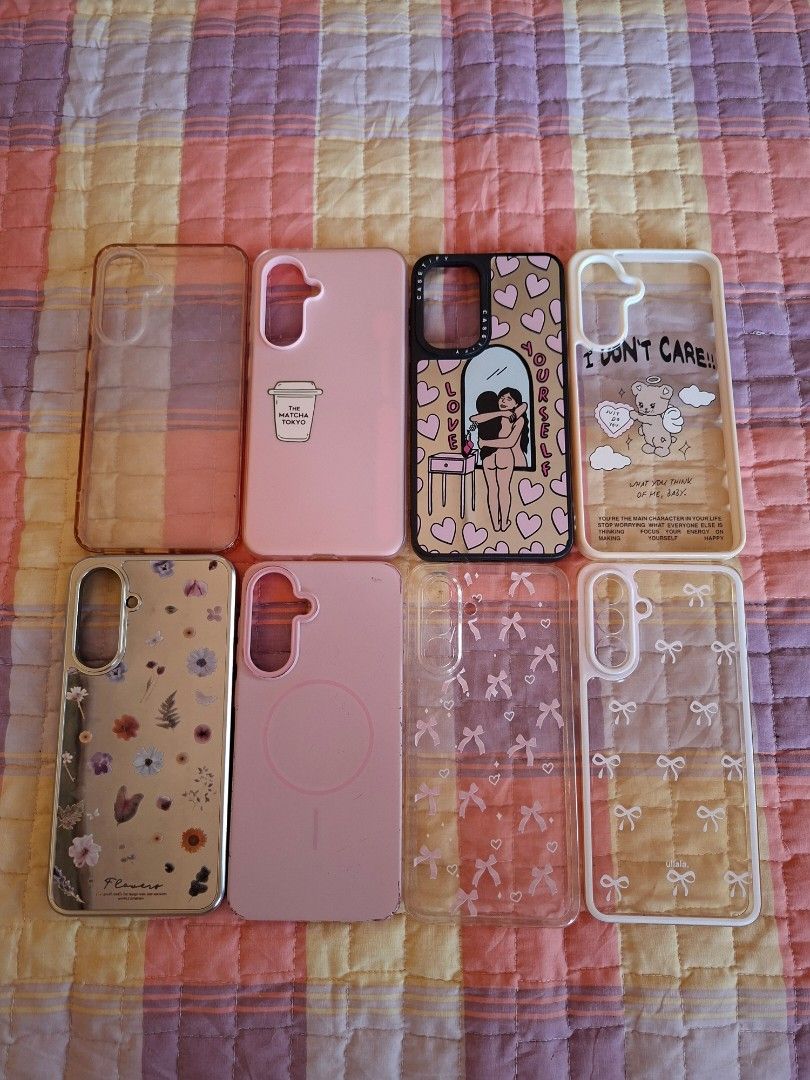 Samsung Galaxy A56 5g (Category: Samsung) located in Roxas City. Submitted by https.jm (Listing ID 1432457060, Image 3). Description: FS Samsung Galaxy A56 5G in awesome pink bought this at Samsung store here in SM. 🎀 Includes original box, earphones, and multiple cases (8). 🎀 NO ISSUE (lady owned) can provide vids and actual pics for assurance. 🎀 specs & details already in the picture. RFS: upgrade hehe. original price: 25,990 selling price: 