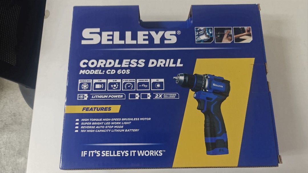 Selleys Cordless Drill CD 605