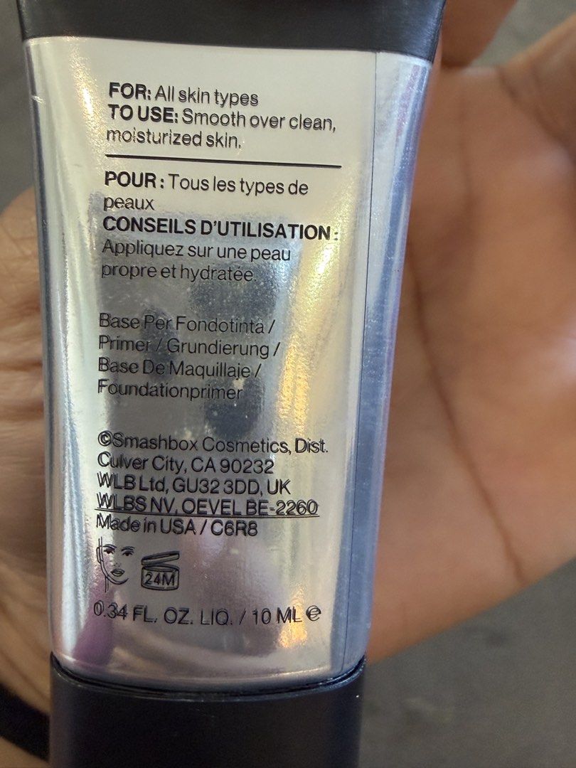 Smashbox primer (Category: Makeup) located in Quezon City. Submitted by destashingmycloset (Listing ID 1432493970, Image 2). Description: .
